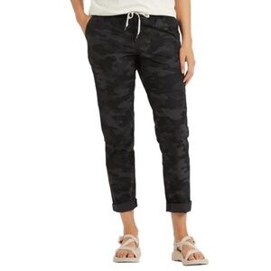 Vuori Ripstop Pants Women’s Small in Gray/Black Camouflage Hiking Outdoors